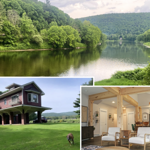 Delaware river rental house - fly fishing paradise - Stockport Landing.png
